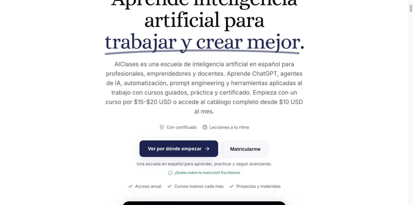 AIClases, proyecto de CodeAustral LLC